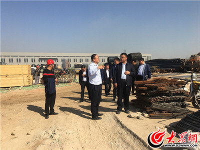 李國珍現場調度開發區棚改、工廠企業等重點項目